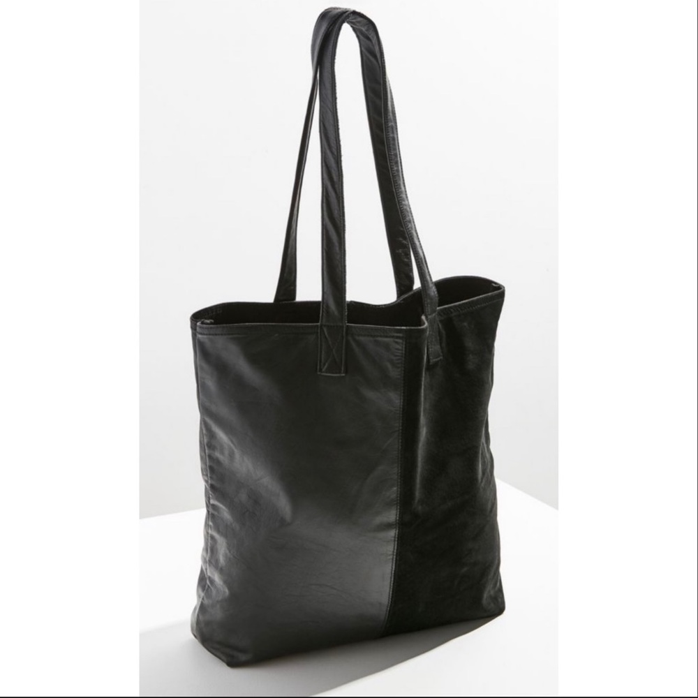 Urban Outfitters Beyond Retro Suede/Leather Tote